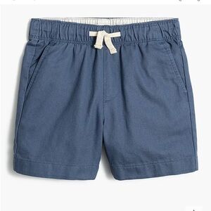 Crewcuts Boys' drawstring twill dock short in Overcast Blue, 4